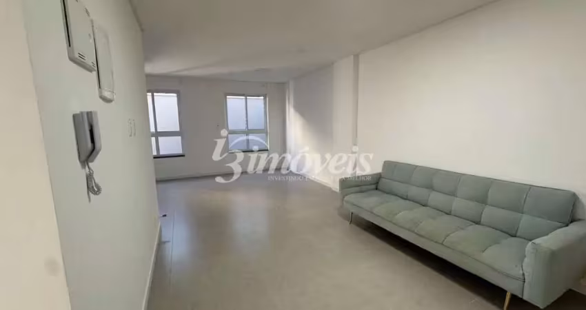 Apartamento/loft para locação anual, novo, semimobiliado, 33m² privativos, 1 vaga de garagem, bairro fazenda, itajaí-sc.