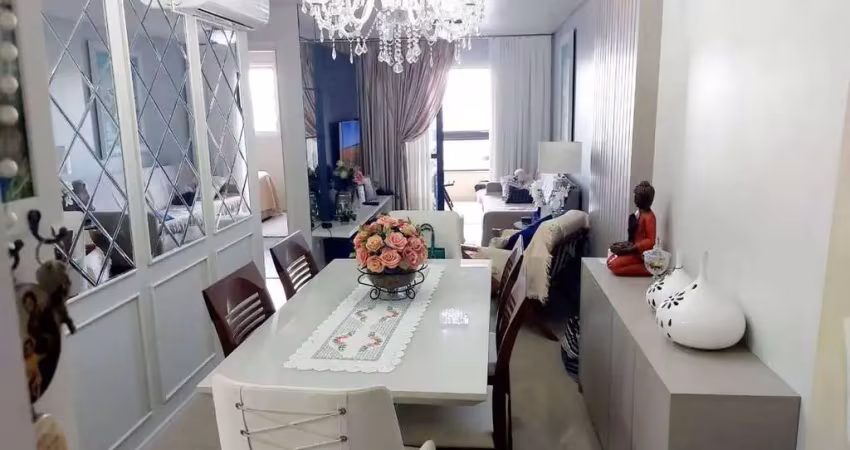 Apartamento mobiliado à venda, 2 quartos sendo 1 suíte, 1 vaga, residencial tour soleil, bairro são judas, itajaí-sc
