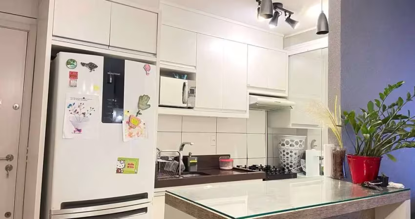 Apartamento semimobiliado à venda, 2 quartos, 1 vaga, edifício vila dos corais, bairro cidade nova, itajaí-sc
