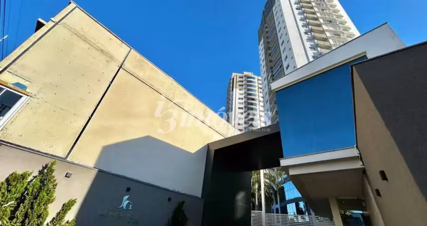 Apartamento semimobiliado à venda, 2 suítes, 1 vaga, edifício jardim das águas, bairro centro, itajaí sc