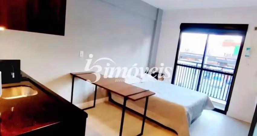 Loft mobiliado para locação, 1 quarto, edíficio serena, bairro centro, itajaí-sc
