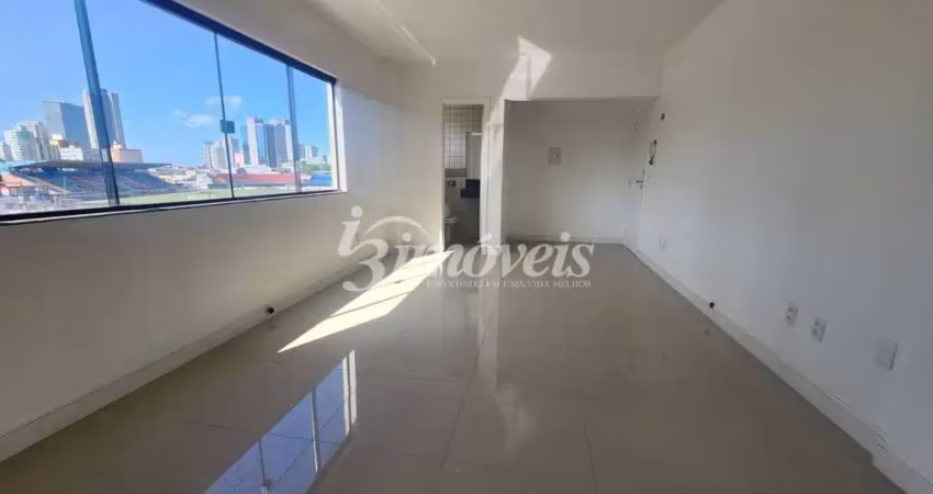 Sala comercial para locação anual, 35m², valentin center, no centro de itajaí-sc