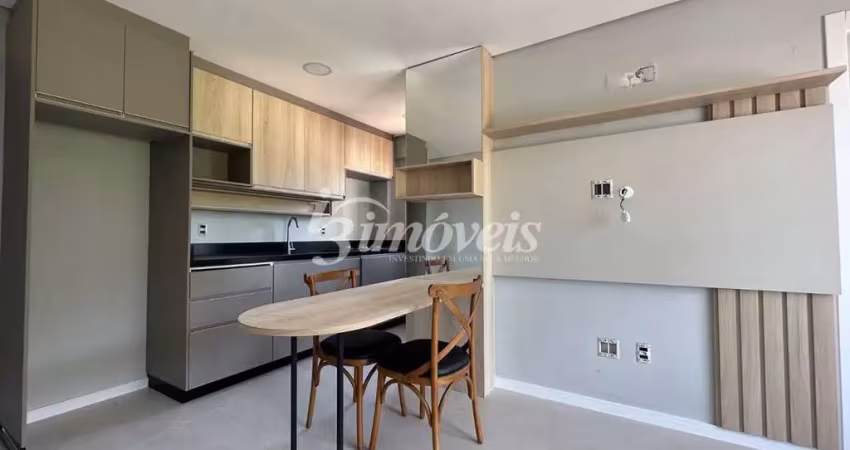 Apartamento para locação anual, totalmente mobiliado, 1 quarto, 1 vaga de garagem privativa, no bairro fazenda, itajaí-sc