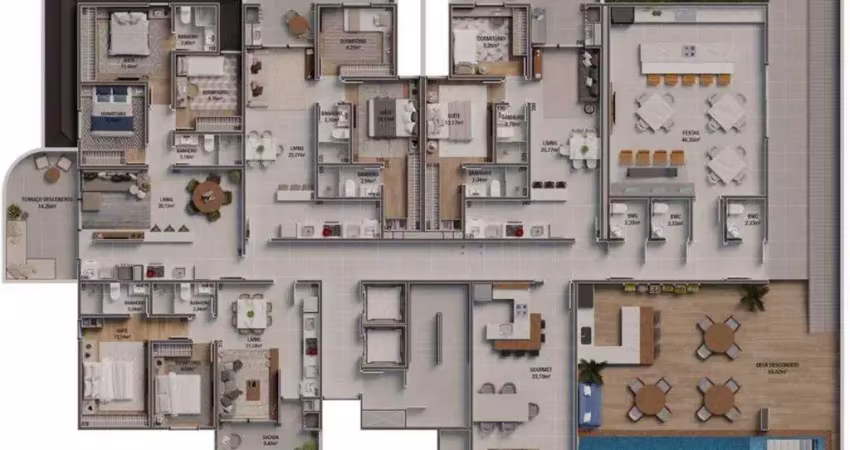 Apartamento à venda, 2 quartos (sendo 1 suíte), 1 vaga, ilha de maiorca residence, bairro vila operária, itajaí-sc