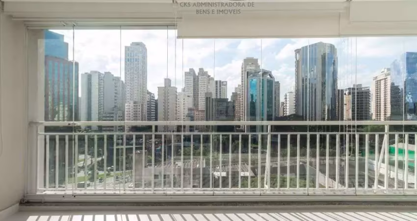 Apartamento de 1 dormitorio com piscina e academia no Itaim Bibi