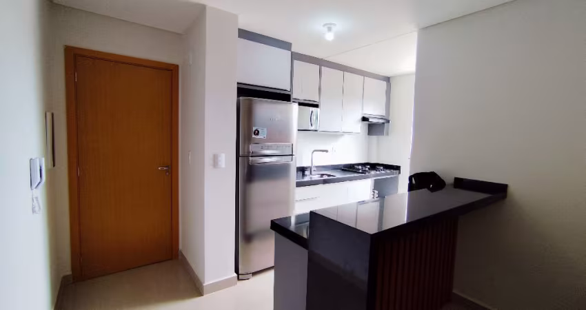 APARTAMENTO NOVO SEMI MOBILIADO