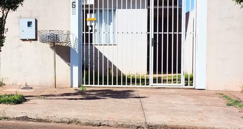 Casa no bairro florais com dois quartos sendo um com suite