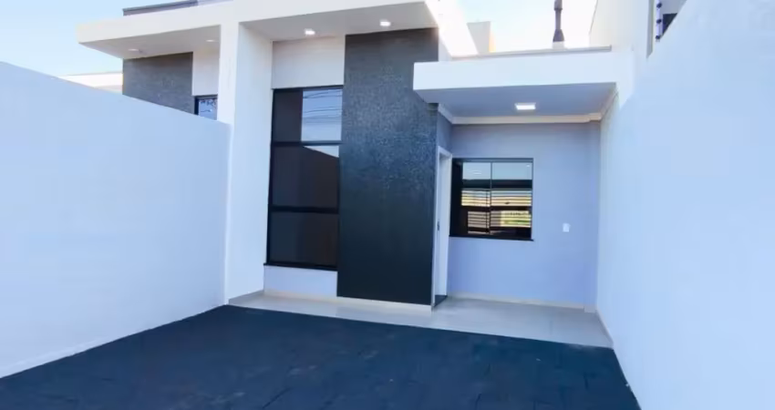 Lindissima casa nova no bairro florais com 3 quartos sendo 1 suite