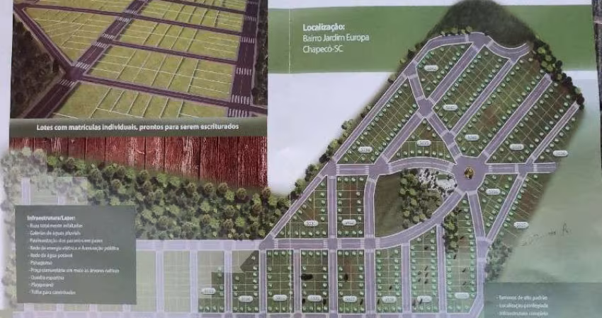 Terreno à venda na Rua Francisco Dias Velho, Jardim Europa, Chapecó