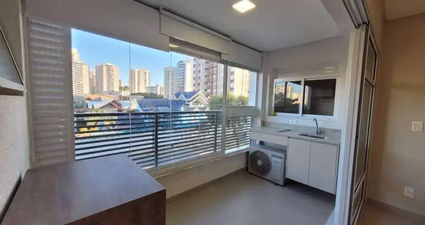 Studio com 1 dormitório para alugar, 45 m² por r$ 4.290/mês - parque residencial aquarius - são josé dos campos/sp
