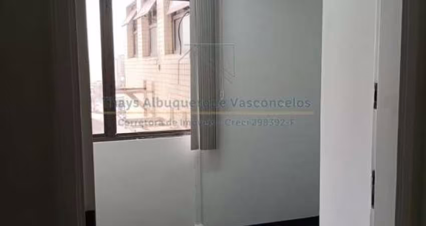 Conjunto Comercial locação - Centro-74,50 m² recepção 2 salas, 2 banheiros e copa, R$ 3.300,00 pacote