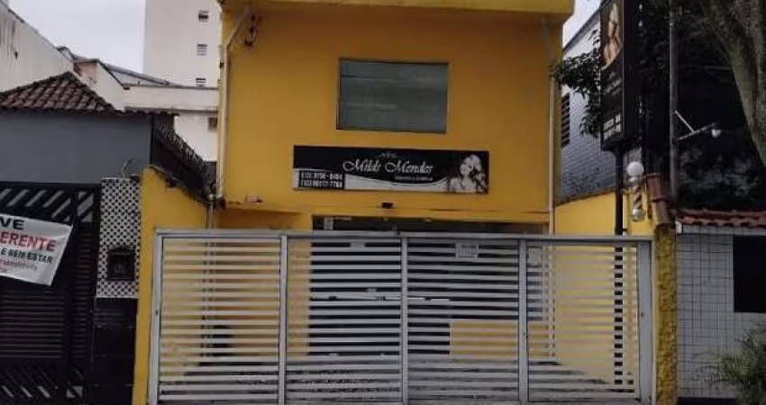 Casa Comercial Sobrado 142 m² - Aparecida em Santos - locação R$ 15 mil - Contendo várias salas, banheiros e Edícula.