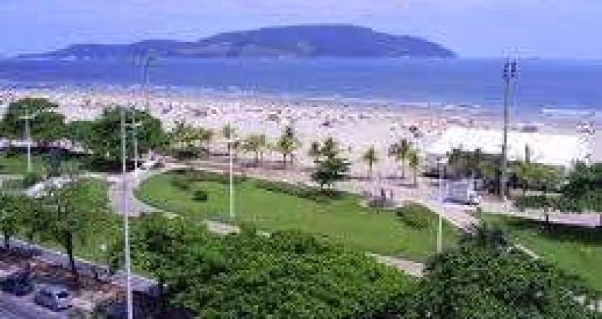 Apartamento à Venda no José Menino, Santos  1 Dormitório com Vista para o Mar