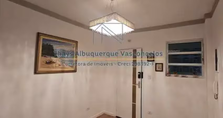 Apartamento 48 m² - Venda- Pompéia Santos - 1 dormitório, 1 vaga coletiva com Manobrista e Portaria 24 horas