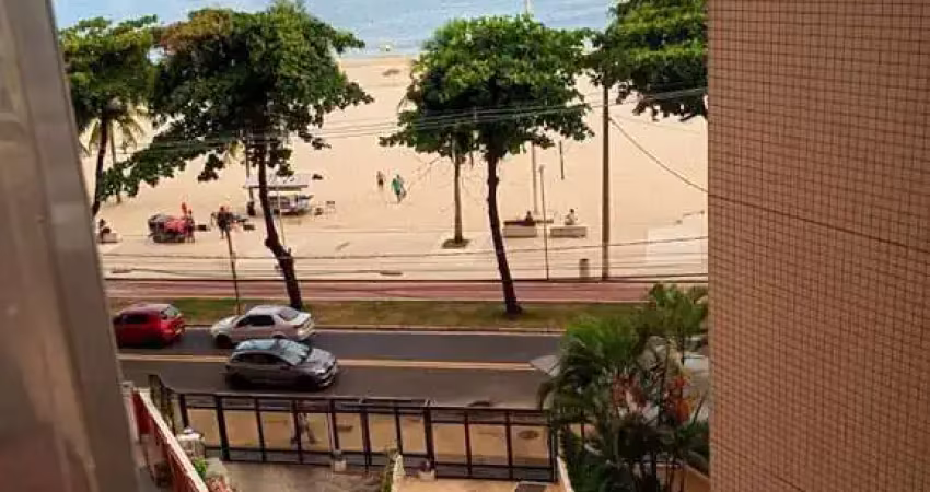 Venda excelente kitnet em prédio frente mar no gonzaguinha em são vicente, sp