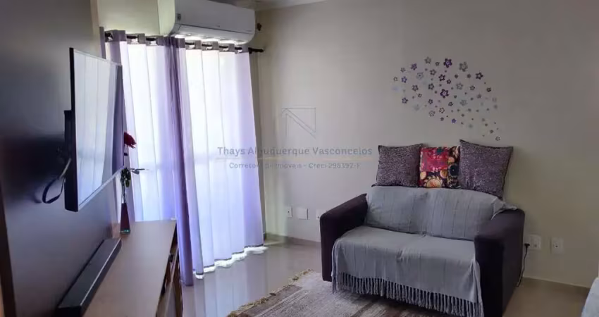 Venda excelente apto com 2 quartos, varanda e lazer no jóquei club, em são vicente - sp