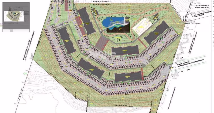 Projeto Aprovado pela prefeitura de Itapevi para mais de 720 unidades de 46,80m2 - Única área no centro a 1km da est