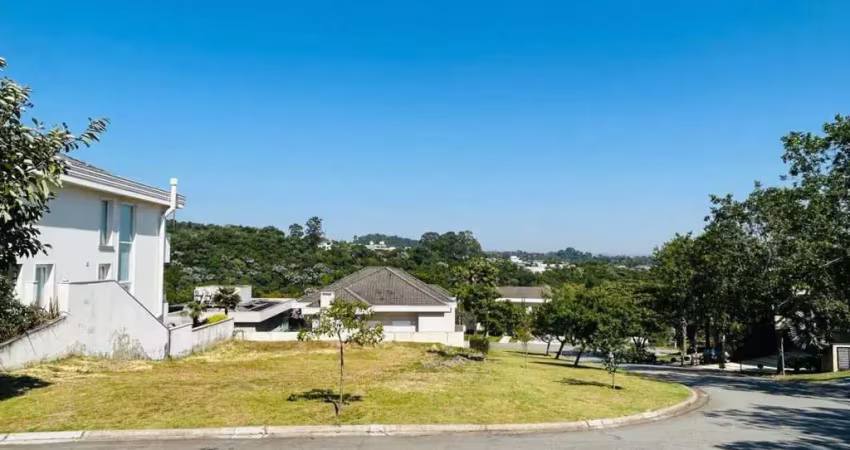 Terreno em condomínio para venda em santana de parnaíba, alphaville residencial genesis 1