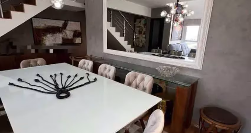 Apartamento duplex mobiliado em alphaville de 83,00 m2 com 2 suites e 2 vagas