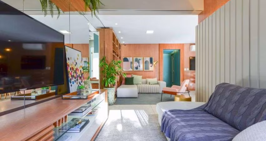 Jardim Caravelas: Apartamento com 105 m² com 2 dormitórios sendo 1 suíte, 2 vagas.
