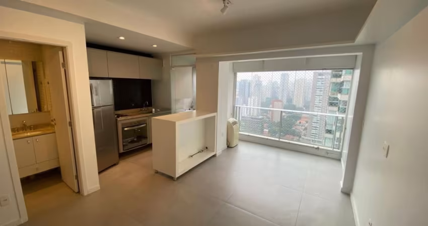 Flat com 1 quarto para alugar na Rua Michigan, 531, Cidade Monções, São Paulo