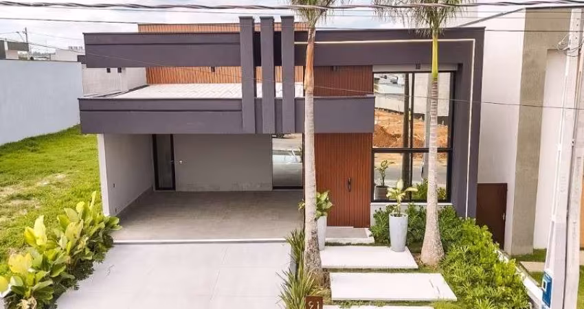 Residencial Evidências: Casa à venda em Indaiatuba-SP com 3 suítes, 2 salas e 195m² de área! Venha conferir!
