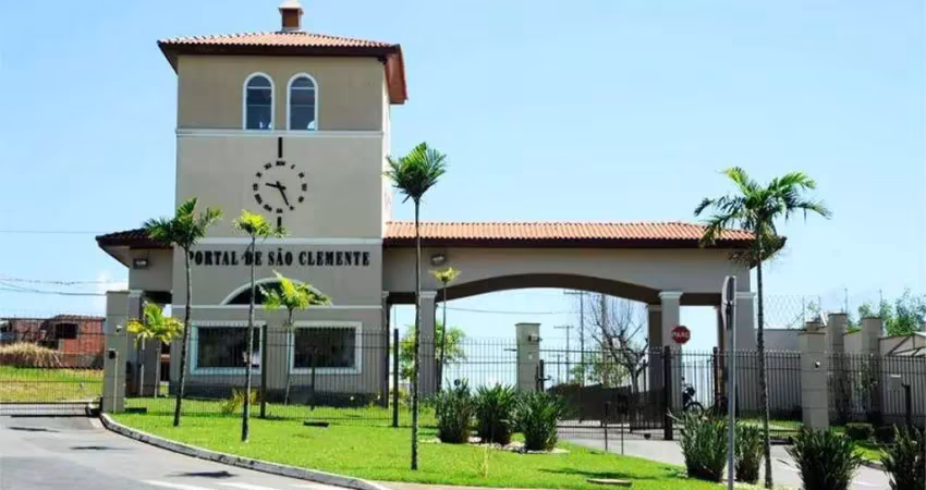 Terreno em condomínio fechado à venda no Portal de São Clemente, Limeira 