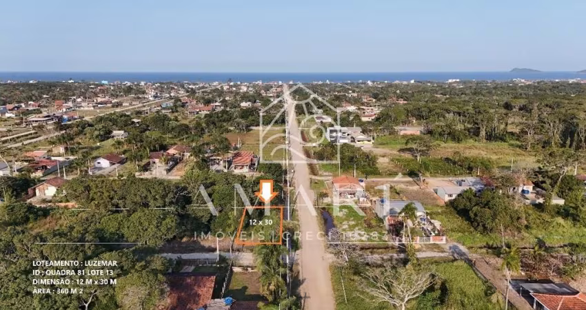 Terreno à venda na Praia do Ervino, São Francisco do Sul 