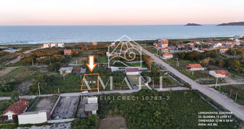 Terreno à venda na Praia do Ervino, São Francisco do Sul 