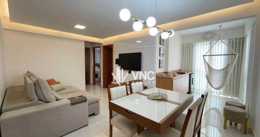Apartamento com 3 dormitórios, 72 m² - venda por R$ 499.000,00 ou aluguel por R$ 3.130,00/mês - Chácara - Betim/MG