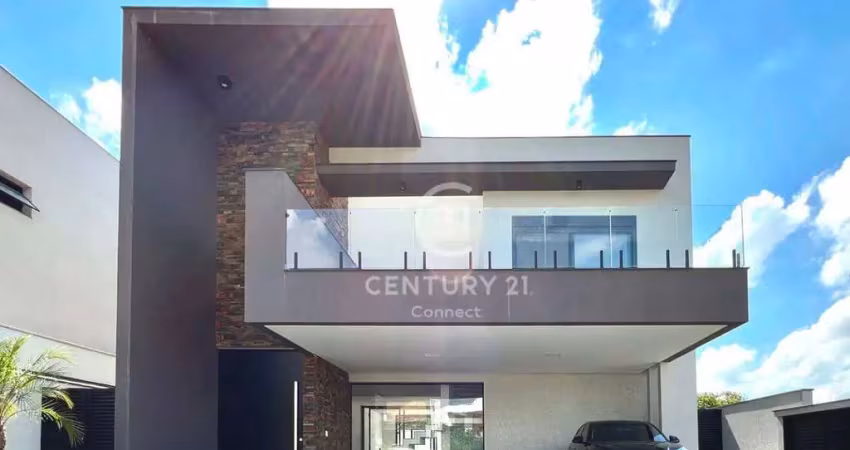 Casa com 3 quartos suítes à venda, 302 m² por r$ 2.970.000 - alphaville nova esplanada - votorantim/sp