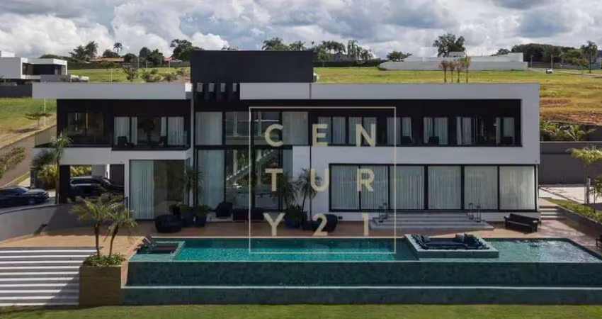 Casa com 5 dormitórios à venda, 1000 m² por r$ 13.500.000,00 - residencial saint patrick - sorocaba/sp
