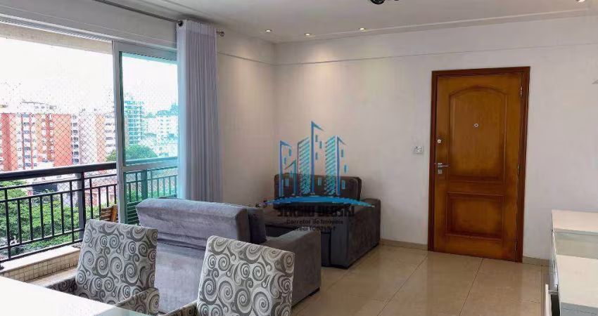 Ótimo apartamento à venda, 3 quartos, 2 vagas, varanda e lazer.