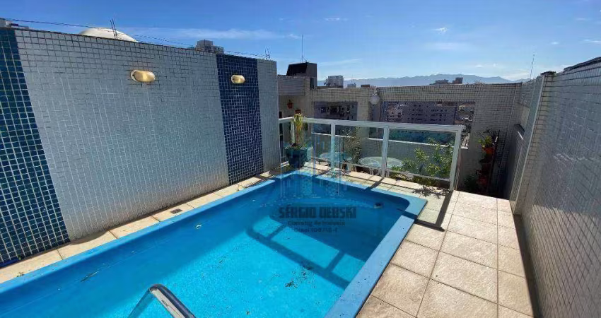Vende-se cobertura à uma quadra da praia do Embaré, Santos-SP. Próximo ao SESC. Sol da manhã