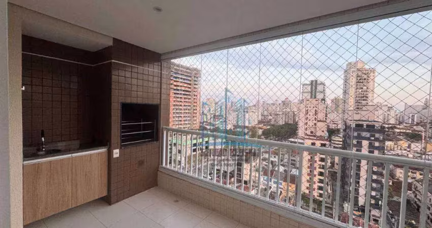 Vende-se apartamento com varanda gourmet, andar alto, bem claro e arejado. prédio com 10 anos.