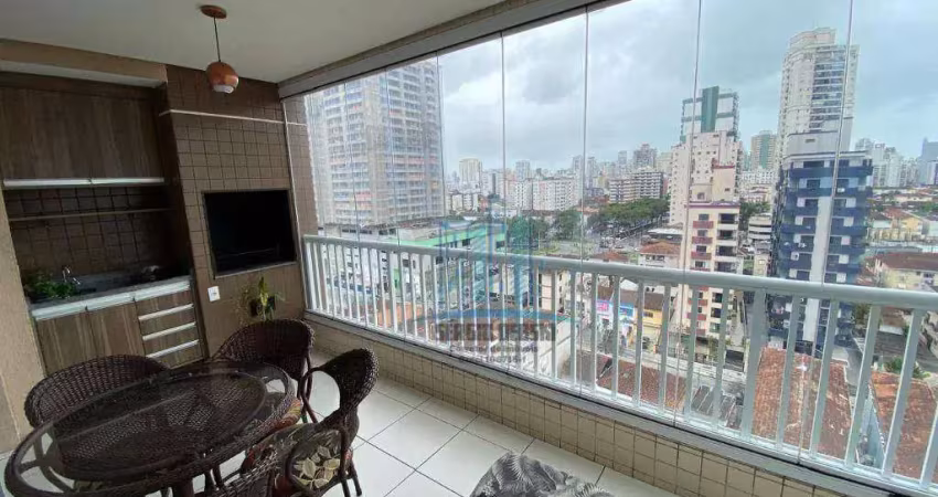Vende-se 3 quartos, varanda gourmet, lazer. r$ 950 mil. santos-sp.