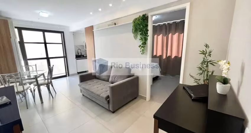 Apto reformado em botafogo - 55m², 2 suítes, cond. com infra