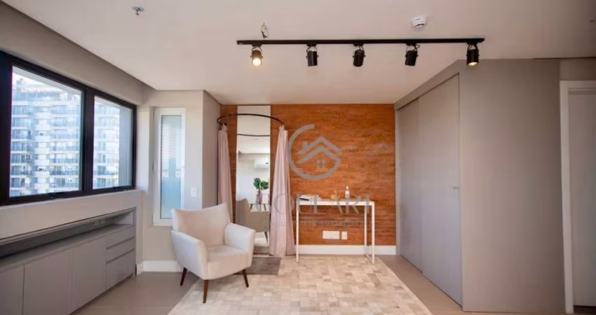 Sala comercial semi mobiliada no Parque Una
