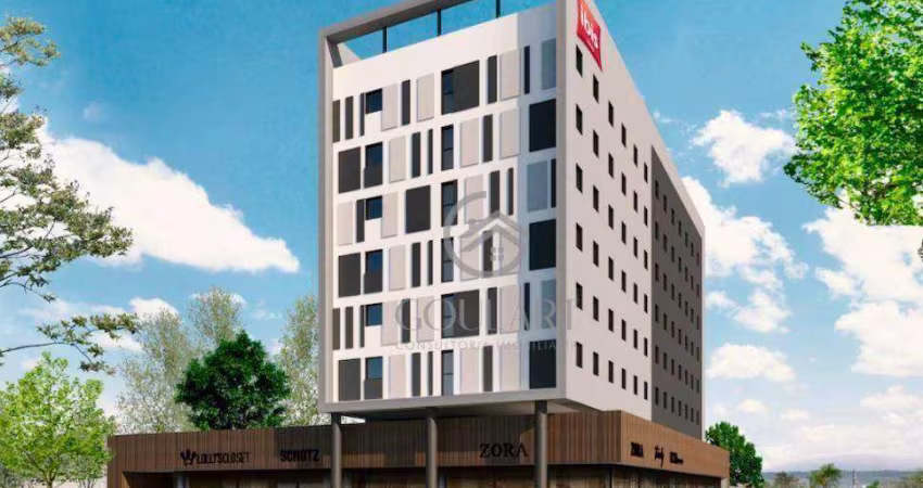 Lojas térreas no Hotel IBIS Pelotas