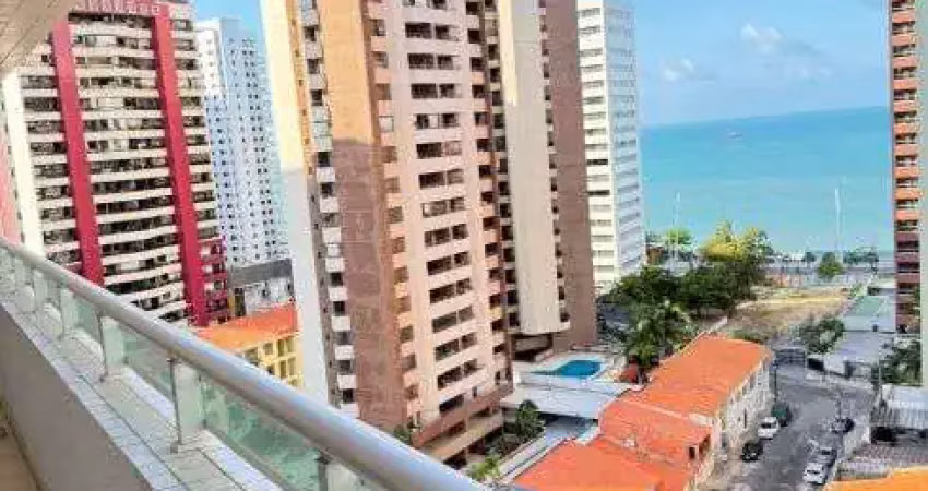 Lindo apartamento no mucuripe vista mar com 86 m² e duas suítes
