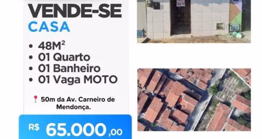Imóvel para venda com 48 metros quadrados com 1 quarto em pici - fortaleza - ce