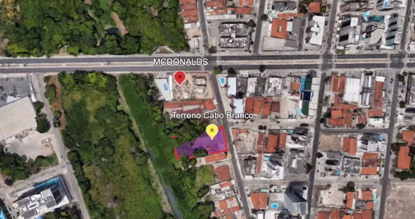 Terreno à venda na Rua Paulino Pinto, S/N, Cabo Branco, João Pessoa