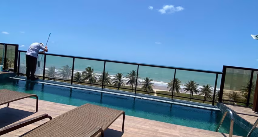Flat mobiliado em Intermares com vista para o mar!