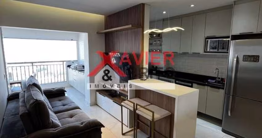 Apartamento à venda, 2 quartos com ar condicionado sendo 1 suite, Varanda Gourmet, 75m2, Ultimo And