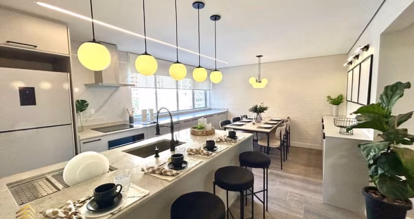 Apartamento à venda no Bigorrilho, 2 quartos, 1 suíte, 1 vaga - reformado e decorado