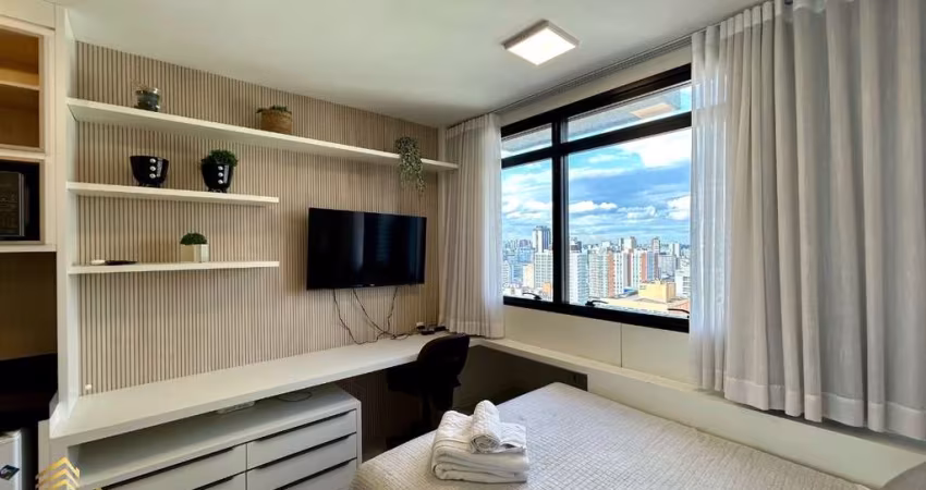 Studio mobiliado e decorado - Centro