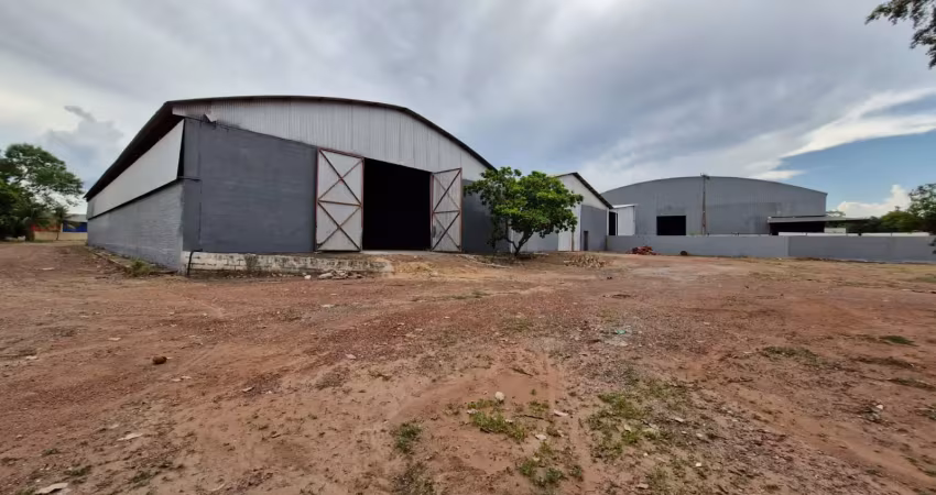 Galpão para logística com 500 m² e amplo estacionar - locação galpão em cuiabá – 500 m² e 2.000 m² p