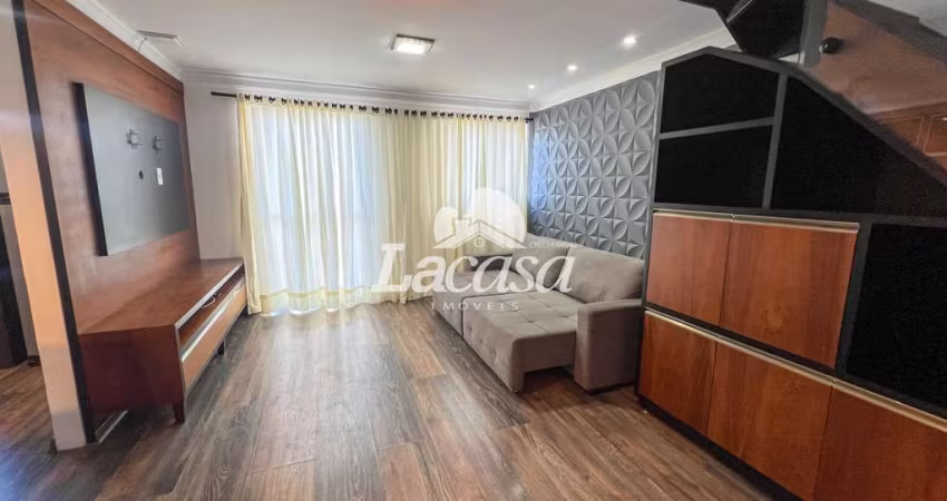 Imobiliária La Casa aluga: Apartamento triplex mobiliado no Edifício Mont Blanc!
