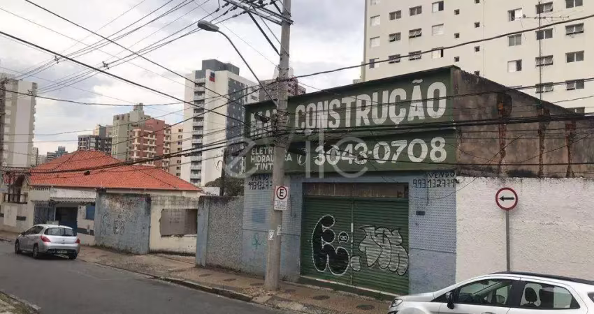 Terreno comercial à venda na Rua Luzitana, 1590, Centro, Campinas