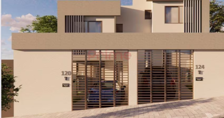 Casa Geminada para Venda em Belo Horizonte, Santa Amélia, 3 dormitórios, 1 suíte, 3 banheiros, 2 vagas